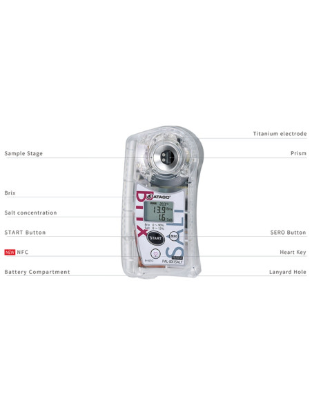 PAL-BX-SALT+5 Brix-Salt Meter