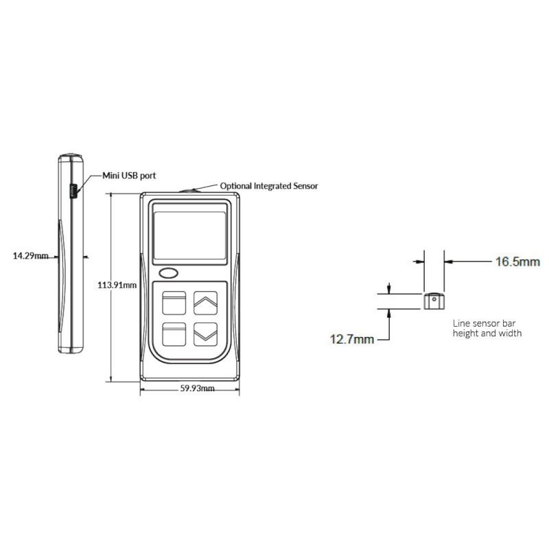 MQ-301X Medidor de mão Apogee com 10 sensores, cabo de 2 m, para LUZ PAR