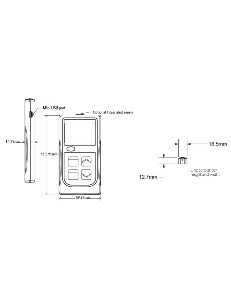 MQ-301X Medidor de mão Apogee com 10 sensores, cabo de 2 m, para LUZ PAR