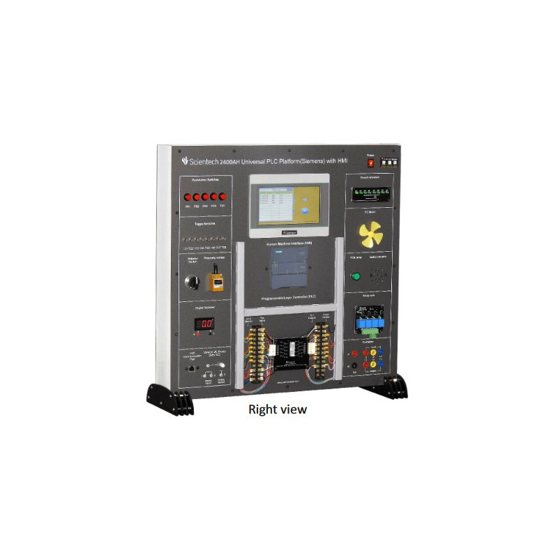 Scientech 2400AH/BH/CH Plataforma PLC Universal (SIEMENS) com HMI