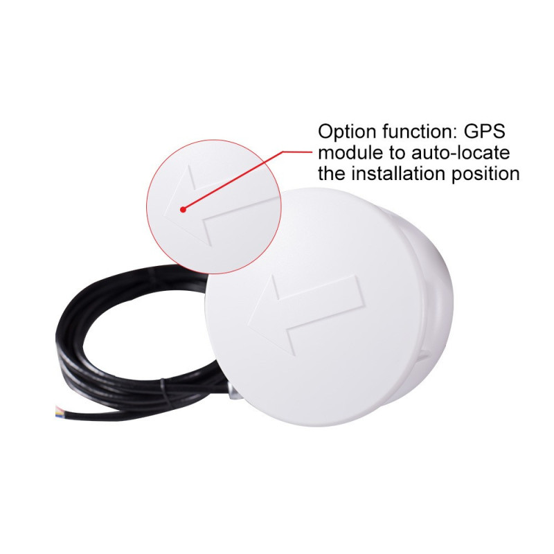 AO-120-03 Sensor ultrassónico de velocidade e direção do vento