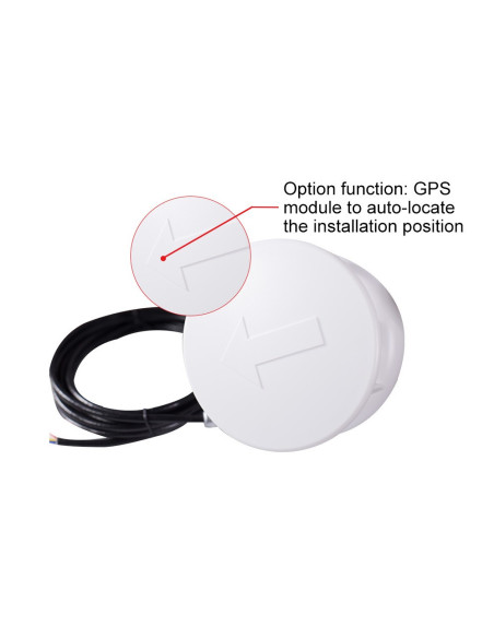 AO-120-03 Sensor ultrassónico de velocidade e direção do vento