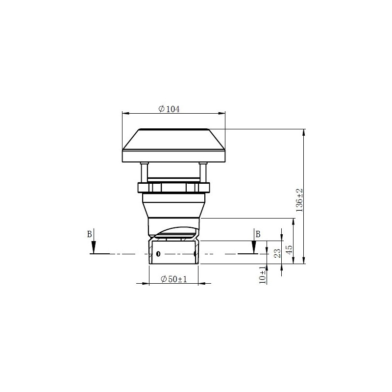 AO-120-09 Ultrasonic Wind Speed ​​Direction Sensor