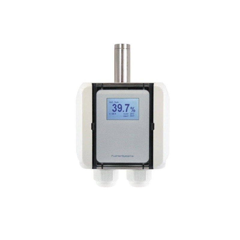 FS1100 Transductor de humedad/temperatura para montaje en superficie, con pantalla, Modbus RTU