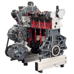 AutoEDU IVDB03 Petrol DOHC engine ½ cutaway Educational Trainer