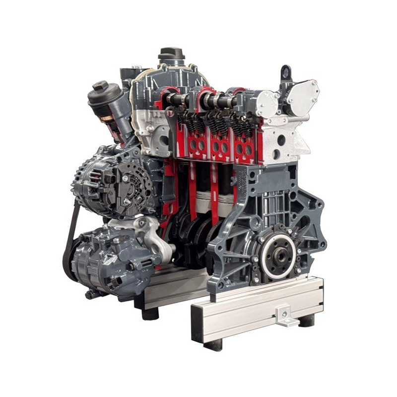 AutoEDU IVDB03 Entrenador Educativo de Motor gasolina DOHC ½ corte