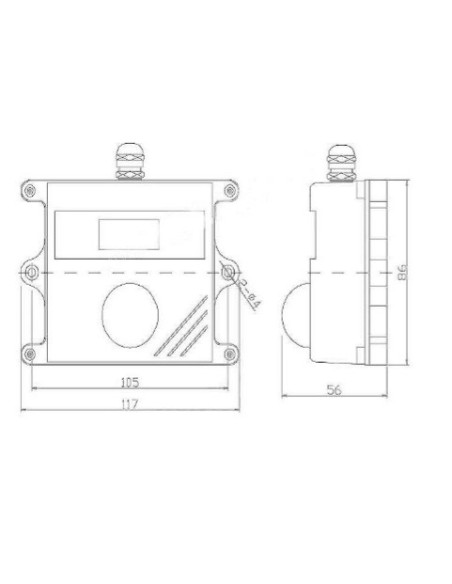 AO-210-01 Sensor de iluminância
