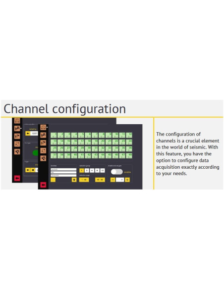 MAE X824S Sismógrafo 24/96 canales - 24 bit