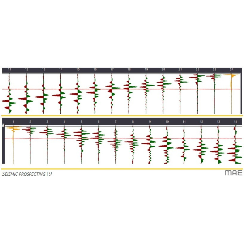 MAE X824S Sismógrafo 24/96 canais - 24 bits