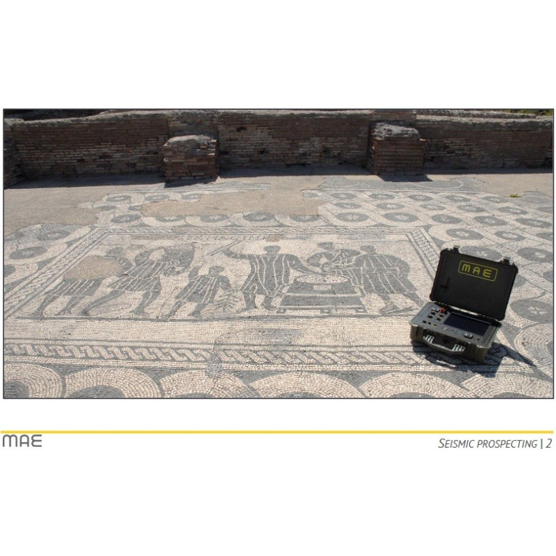 MAE X824S Sismógrafo 24/96 canais - 24 bits