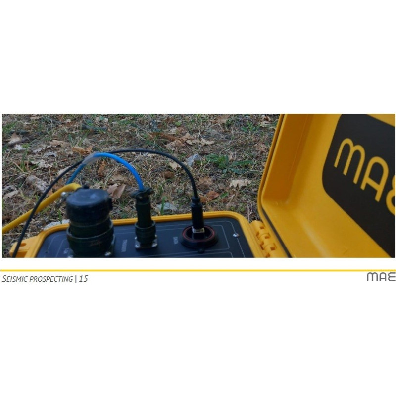 MAE X824S Sismógrafo 24/96 canais - 24 bits