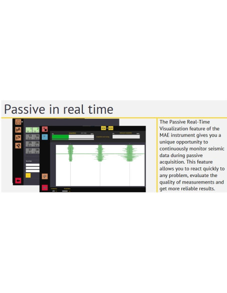 MAE X824S Sismógrafo 24/96 canales - 24 bit
