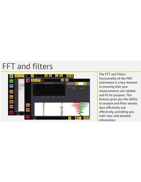 MAE X824S Sismógrafo 24/96 canales - 24 bit