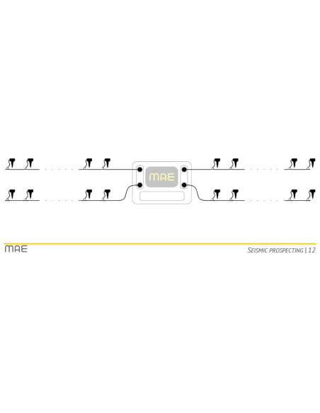 MAE X824S Sismógrafo 24/96 canais - 24 bits