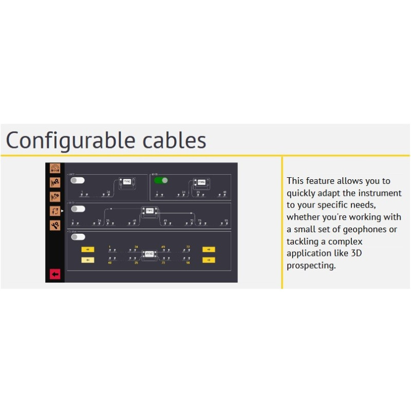 MAE X824S Seismograph 24 / 96 channels - 24 bit
