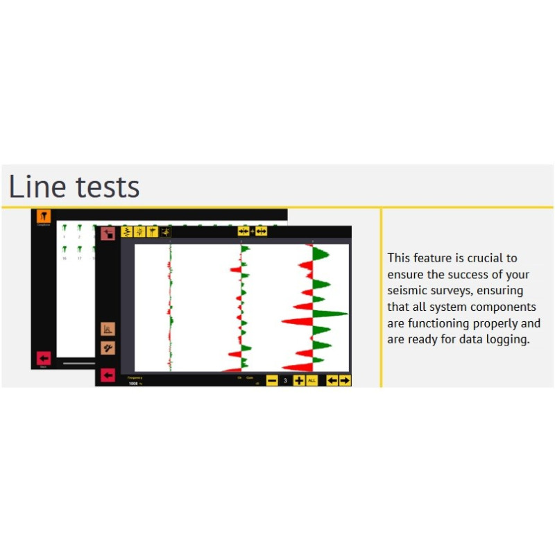 MAE X824S Sismógrafo 24/96 canais - 24 bits