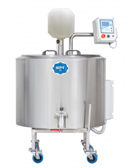 Pasteurizador de leite, queijo e iogurte FJ200-OTF (sistema aberto, 400 V)