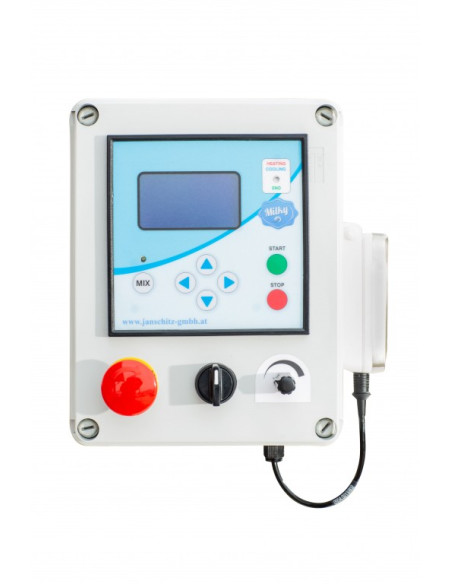 Pasteurizador de leite, queijo e iogurte FJ200-OTF (sistema aberto, 400 V)