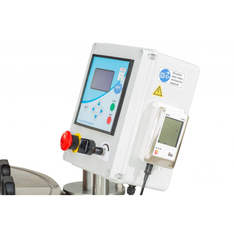 Pasteurizador de leite, queijo e iogurte FJ200-OTF (sistema aberto, 400 V)