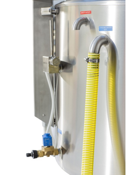 FJ300-OTF Milk Pasteurizer, Cheese, and Yogurt Kettle Milky (open system, 400V)