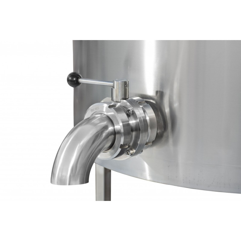 FJ300-OTF Milk Pasteurizer, Cheese, and Yogurt Kettle Milky (open system, 400V)