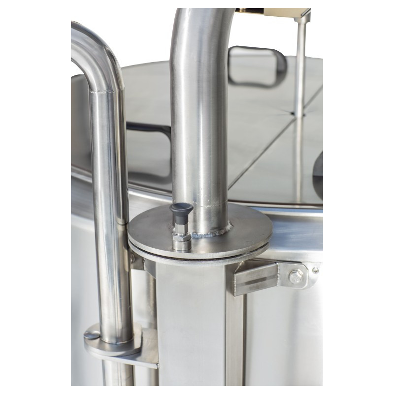 Pasteurizador de leite, queijo e iogurte FJ300-СT (tipo fechado, 400 V)