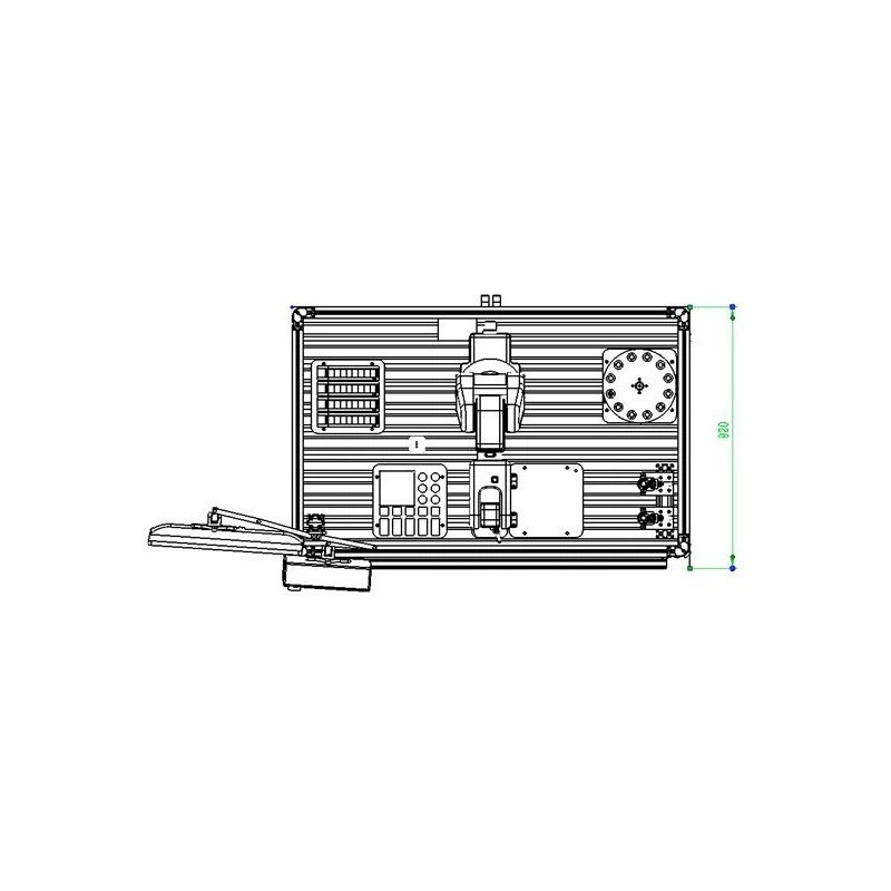 W-8 Entrenador de robot de 6 ejes