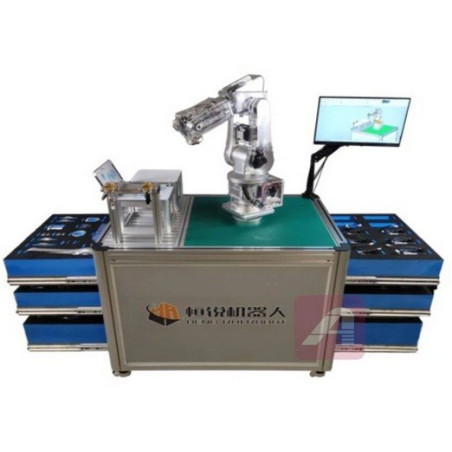 W-4 Estación de trabajo de entrenamiento de desmontaje de robots industriales