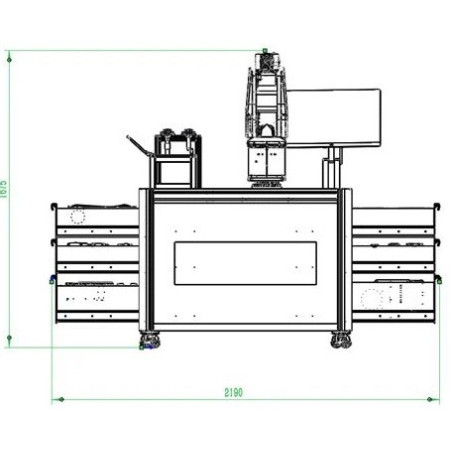 W-4 Estación de trabajo de entrenamiento de desmontaje de robots industriales