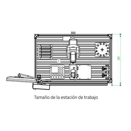 W-3 6-Axis Industrial Robot Training Workstation