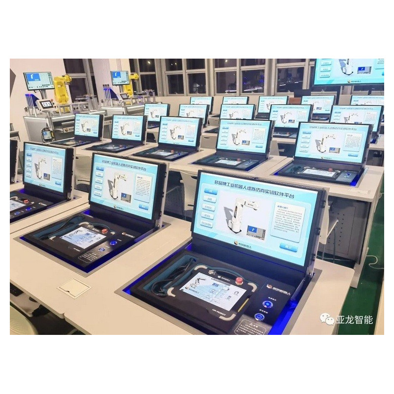 W-3 Estación de trabajo de entrenamiento de robots industriales de 6 ejes