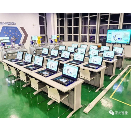 W-3 Estación de trabajo de entrenamiento de robots industriales de 6 ejes