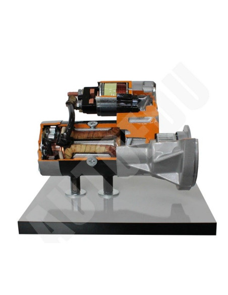 AE410071M Starter motor with reduction gears cutaway Educational Trainer