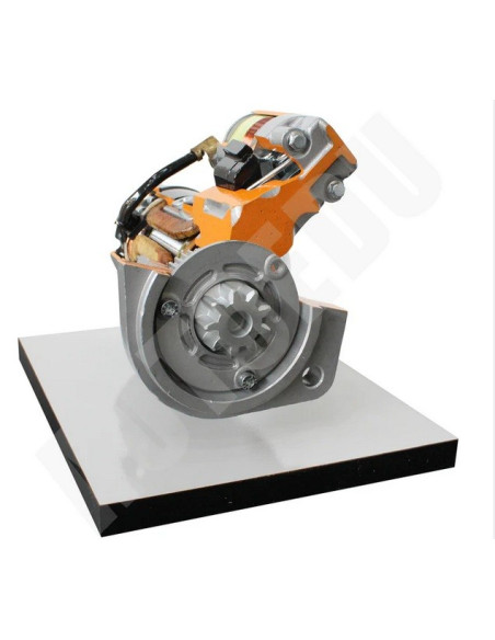 AE410071M Motor de arranque com engrenagens de redução cutaway Treinador Educativo
