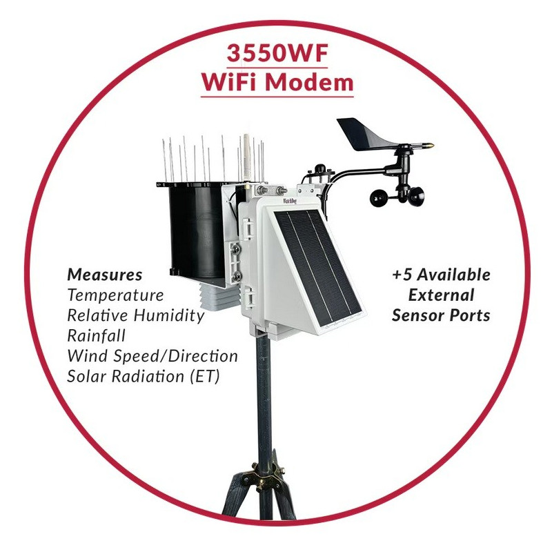 3550WF WatchDog Wireless ET Station, Wi-Fi - Extended Ports
