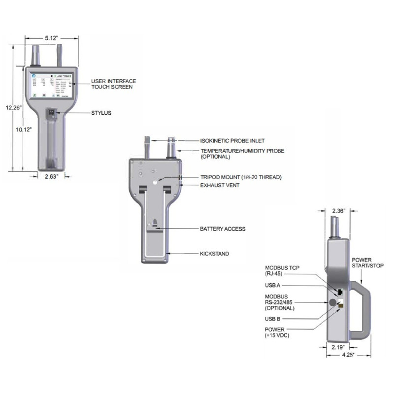 H8303 & H8503 Handheld Airborne Particle Counters
