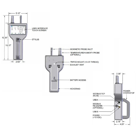 H8303 & H8503 Handheld Airborne Particle Counters
