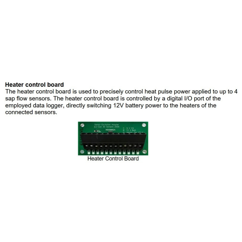 Ecomatik SF-HP Heat-Pulse Sap Flow Sensors