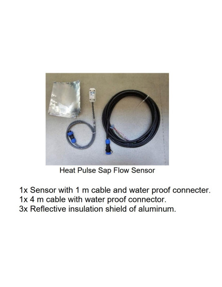 Ecomatik SF-HP Sensores de flujo de savia de pulso de calor