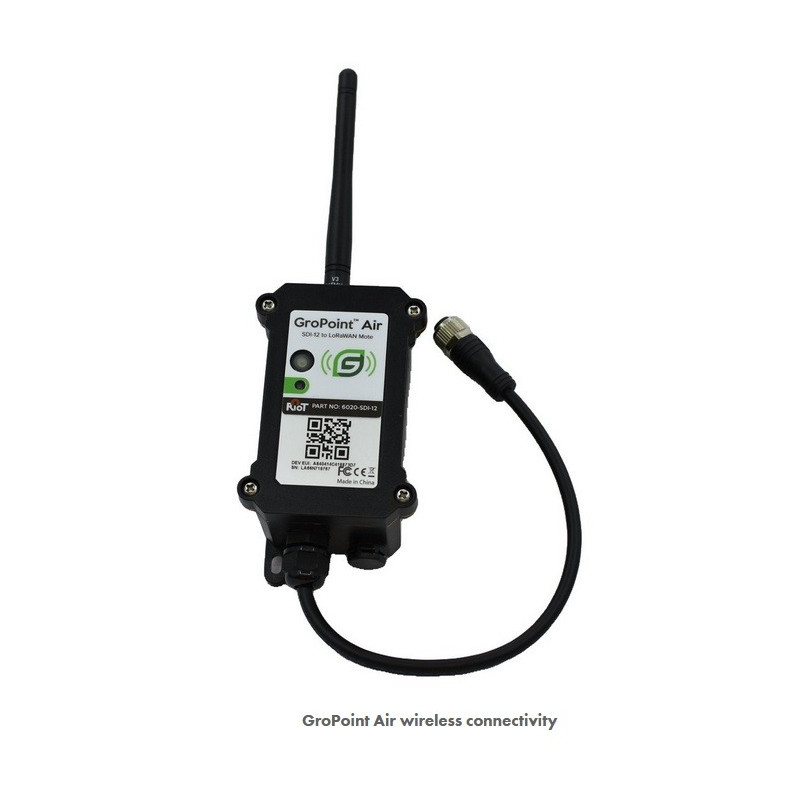 GroPoint™ Air, Conectividad inalámbrica para sensores de humedad del suelo Profile