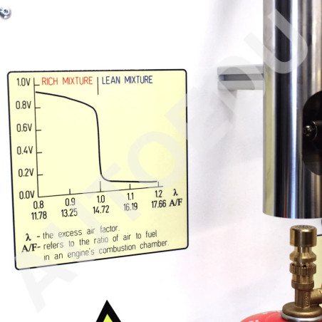 Treinador educacional de sensor lambda MSLAMB01