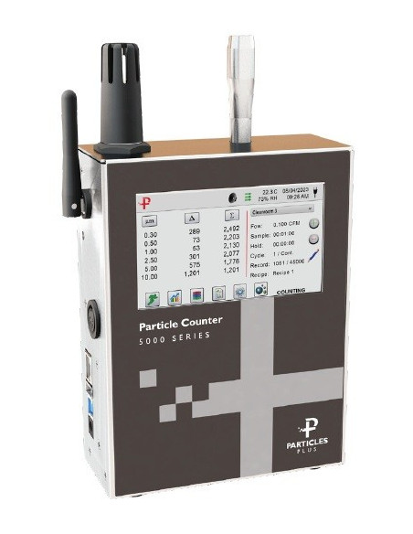 5501P Remote Particle Counter (0.3 – 25 µm @ 0.1 CFM with internal pump)