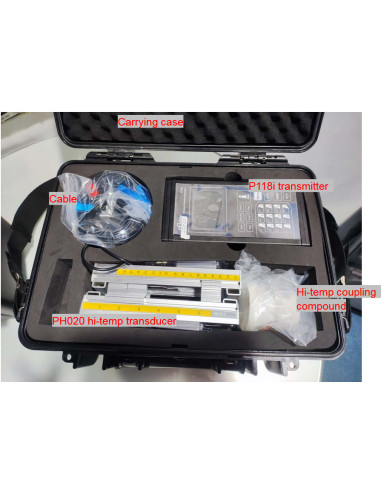 High Precision Portable Ultrasonic Flowmeter