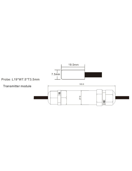Sensor de Temperatura para superficie | AO-220-01