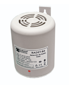 Detetor de radão para instalações industriais e habitações unifamiliares | RADET 86