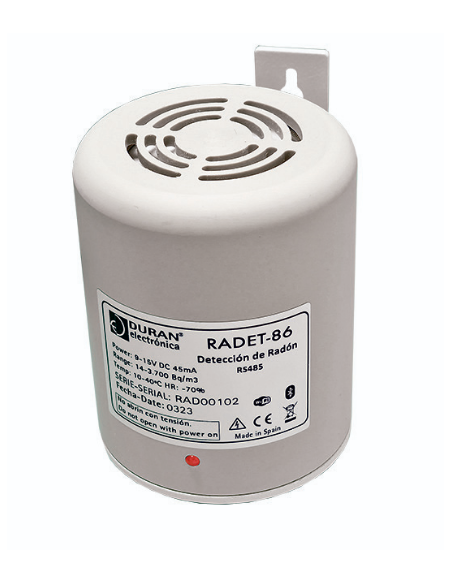 Radon Detector for Industrial Facilities and Single-Family Homes | RADET 86