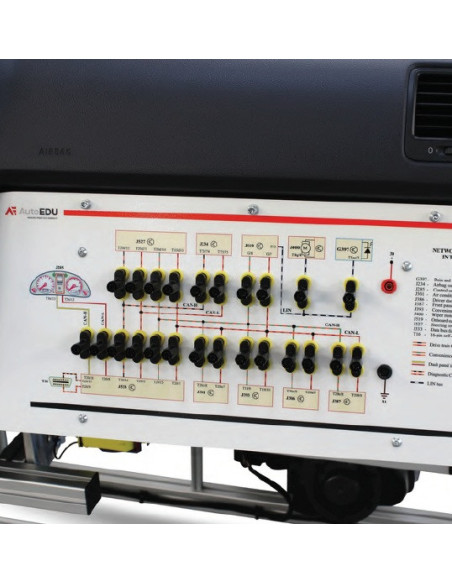Instrutor Educativo de Sistemas CAN e Lightning MSCAN03