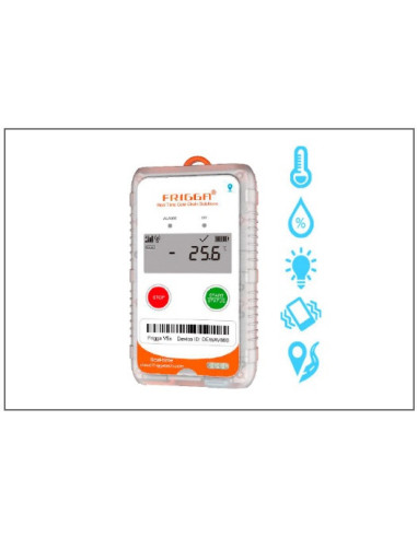 Registador de Dados de uso único: Frigga V5B