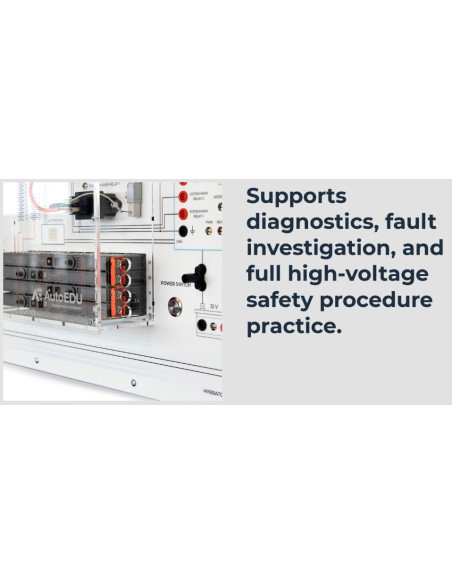 AutoEdu HYBBAT02 High-Voltage Battery System Educational Trainer for Toyota Prius II