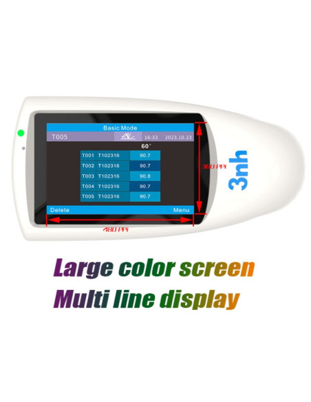 NHG60M 60° Microporous Precision Gloss Meter